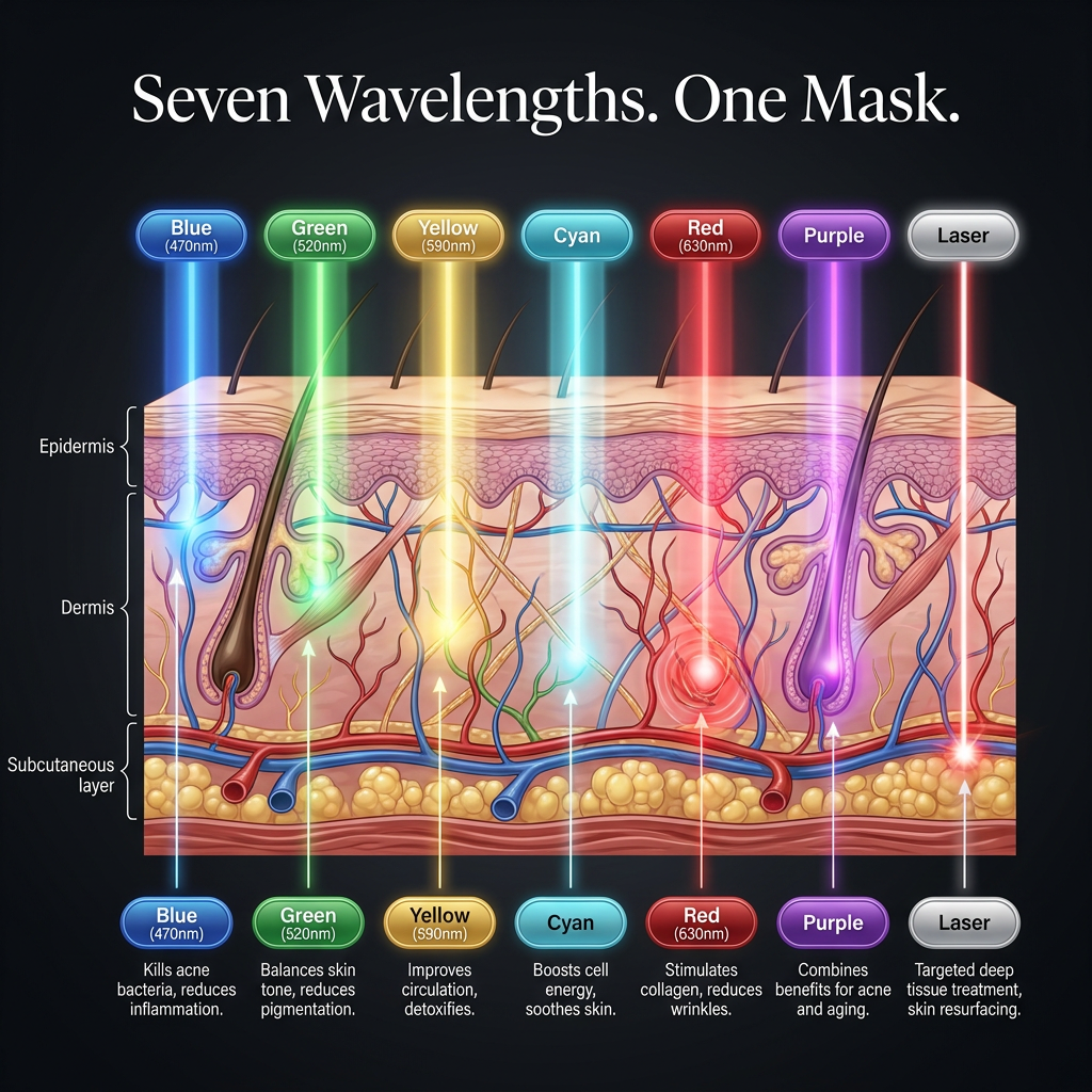 LUMÉ Red Light Therapy Mask